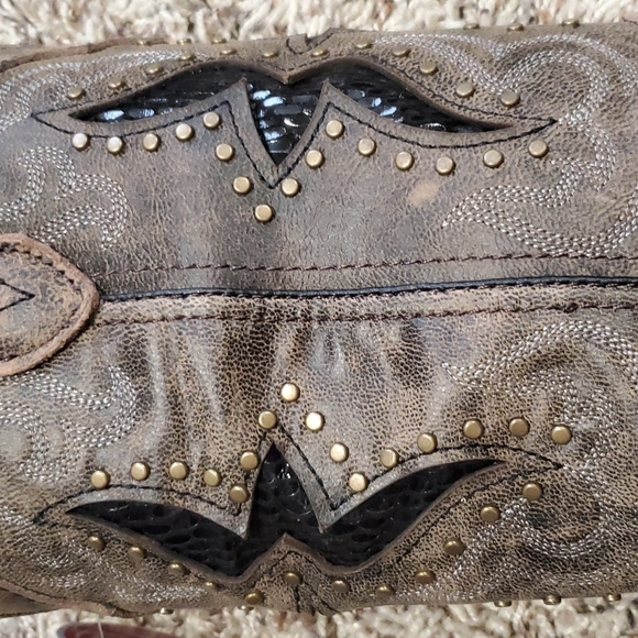 Authentic Laredo Cowgirl Western Country Leather Boots NWT *NO Offers!* - Picture 11 of 16